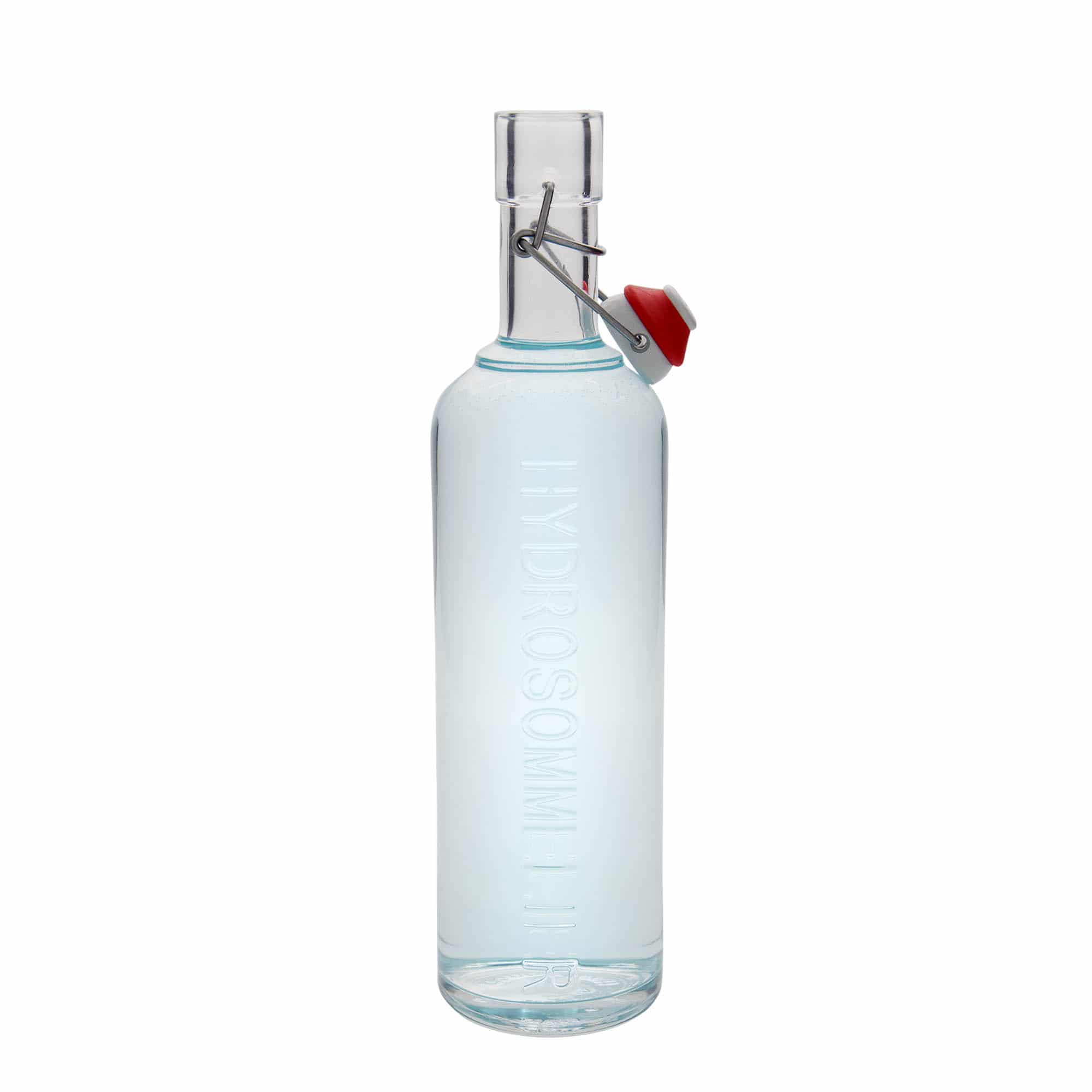 1000 ml butelka szklana 'Optima Hydrosommelier', zamknięcie: Zamknięcie pałąkowe