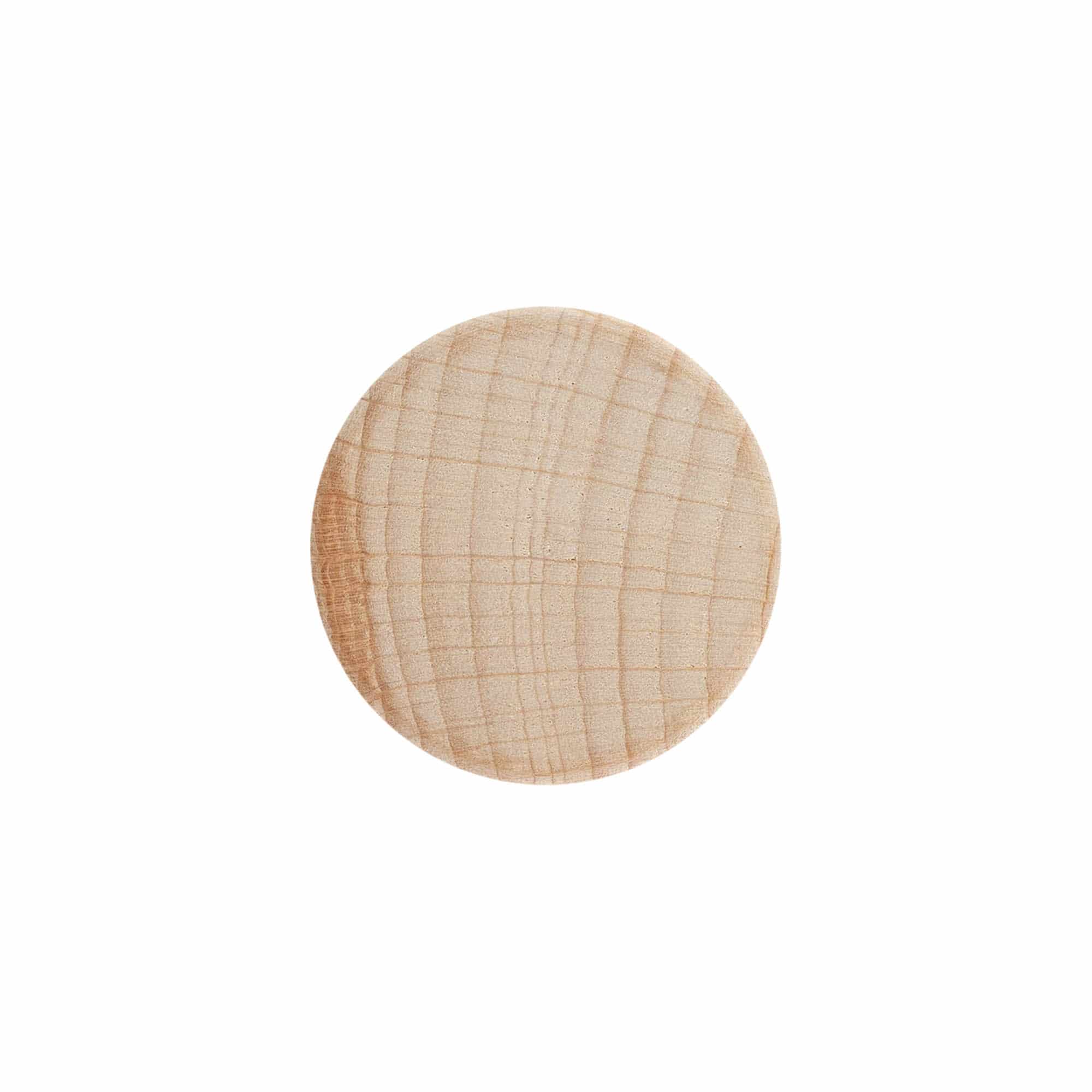 Zakrętka, drewno, kolor beżowy, do zamknięcia: GPI 33/400