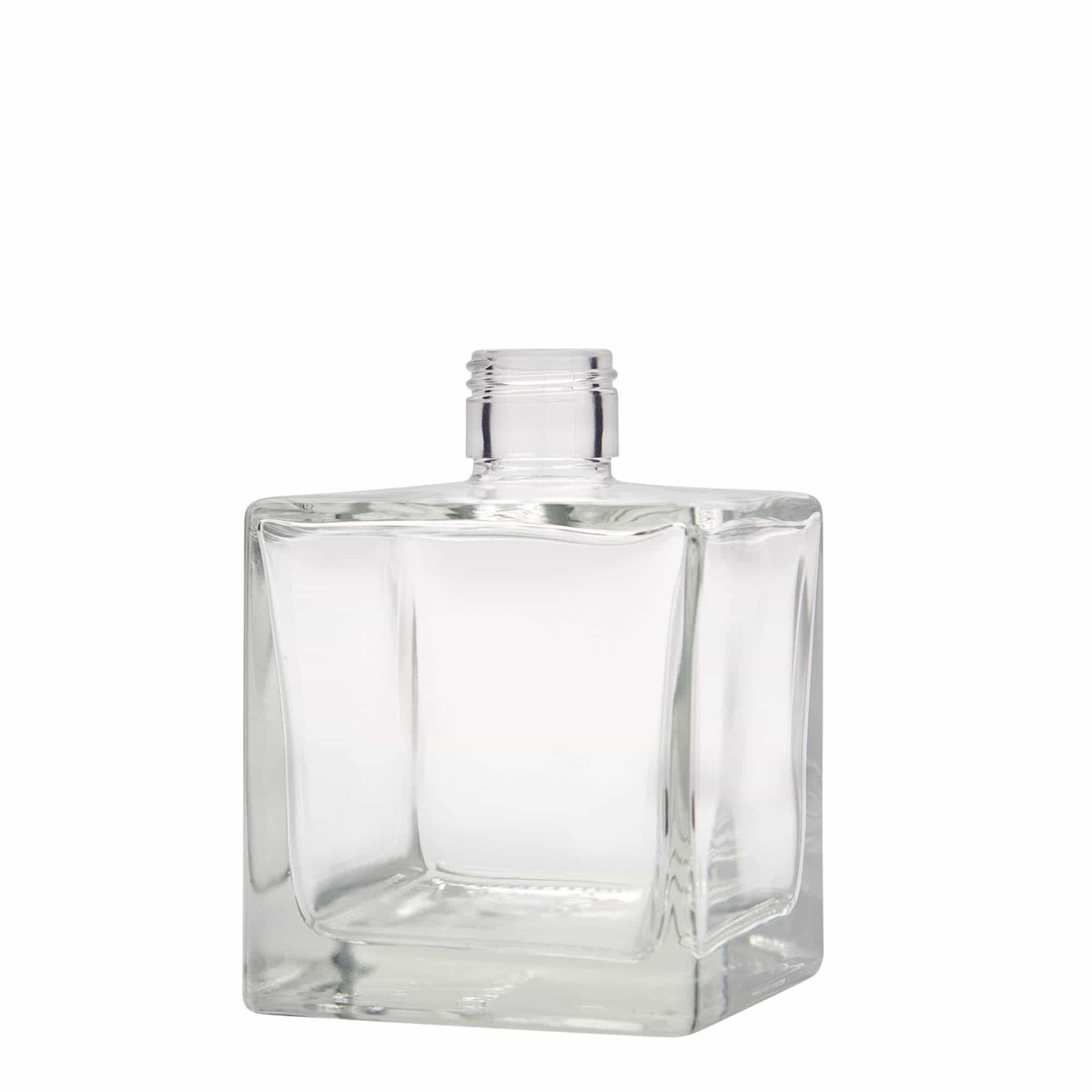 500 ml butelka szklana 'Cube', kwadratowa, zamknięcie: PP 31,5