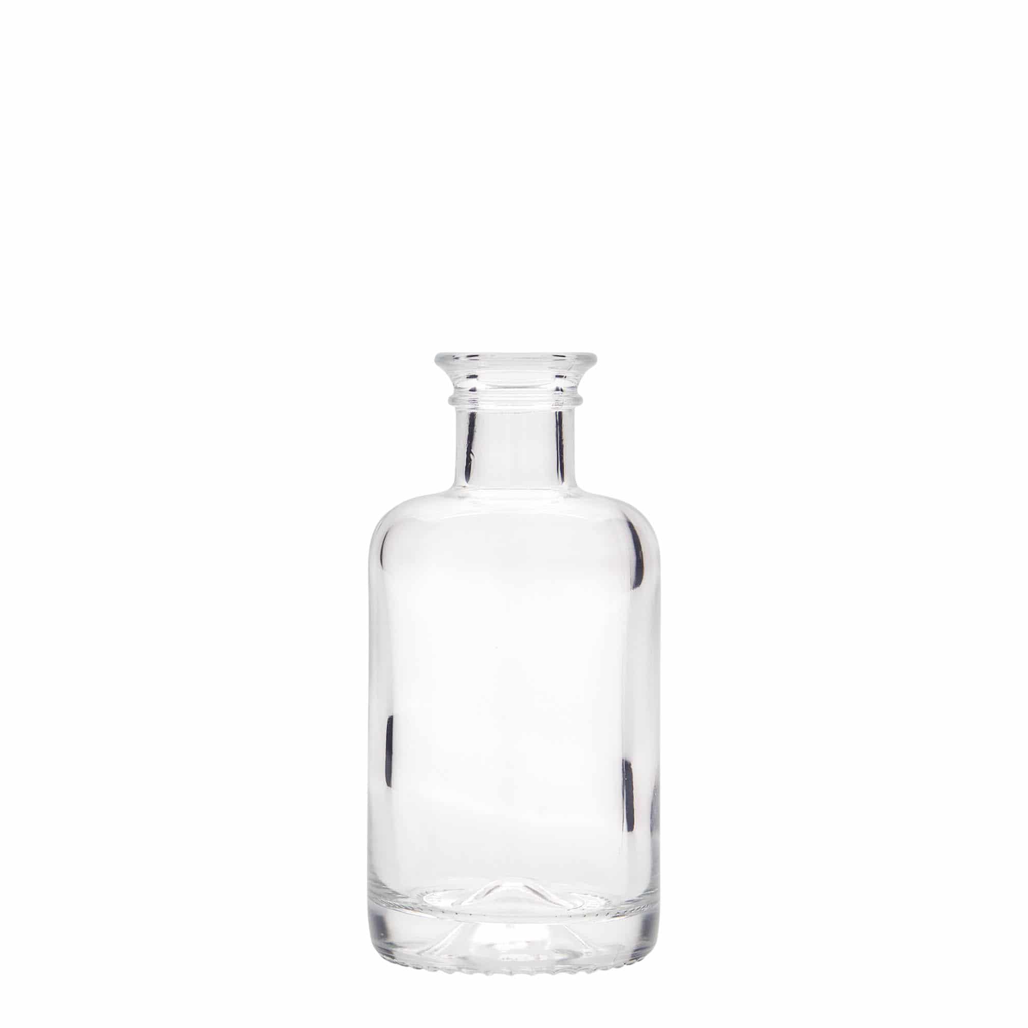 100 ml butelka szklana apteczna, zamknięcie: korek
