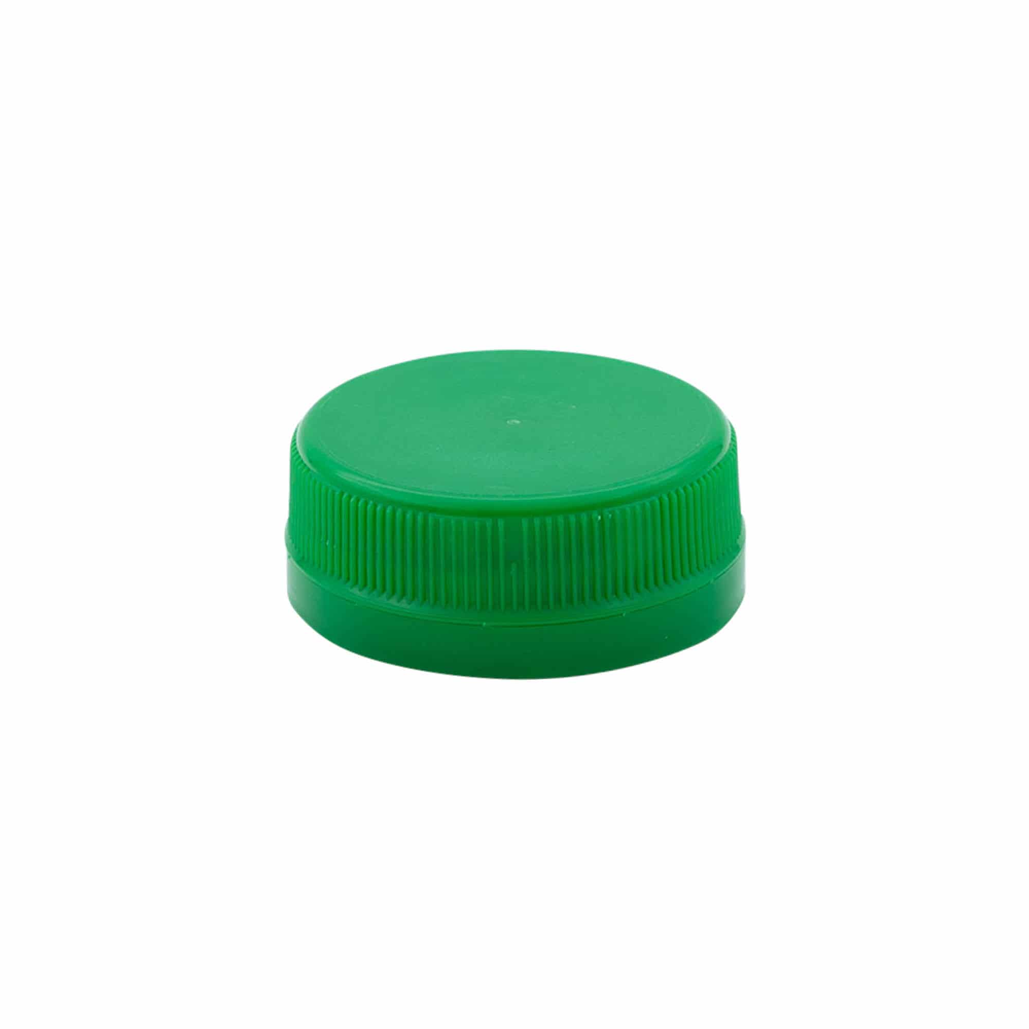 Zakrętka gwint dwustopniowy, tworzywo sztuczne PE, kolor zielony, do zamknięcia: PET 38 mm