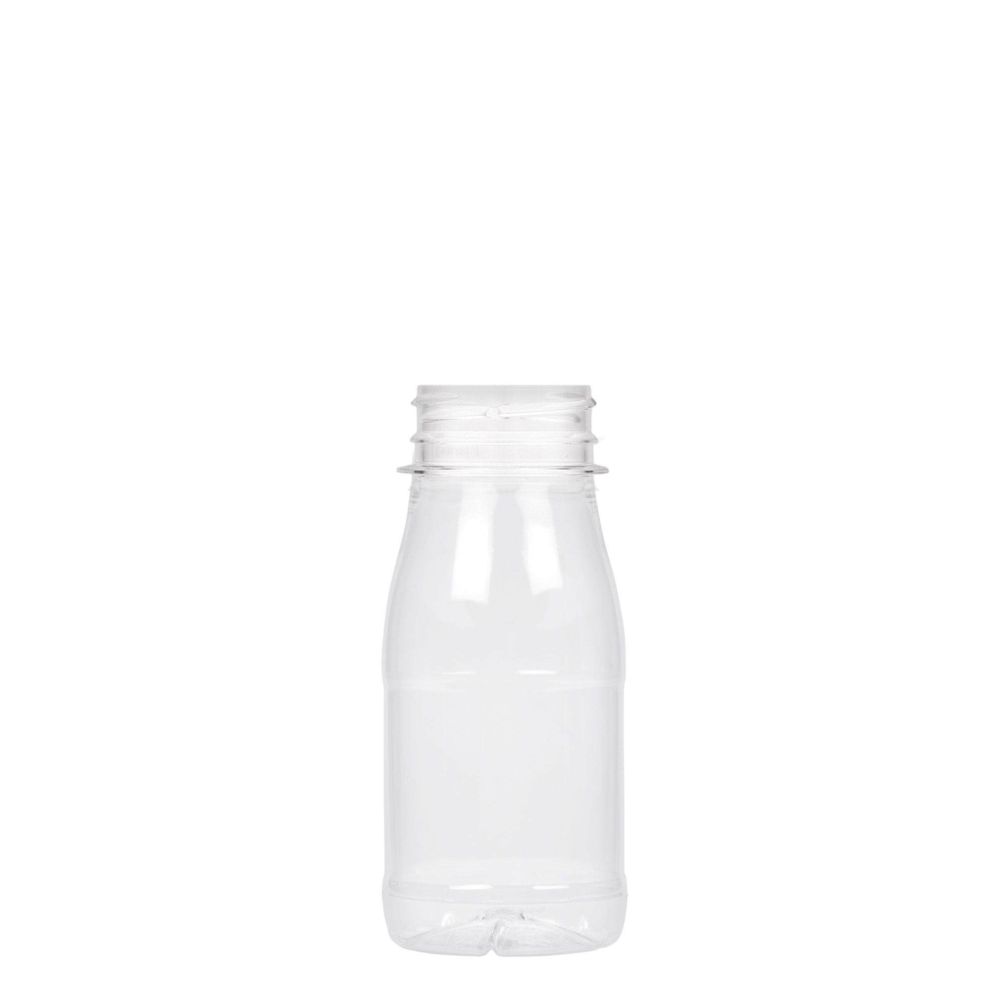 150 ml butelka PET 'Milk and Juice', tworzywo sztuczne, zamknięcie: 38 mm