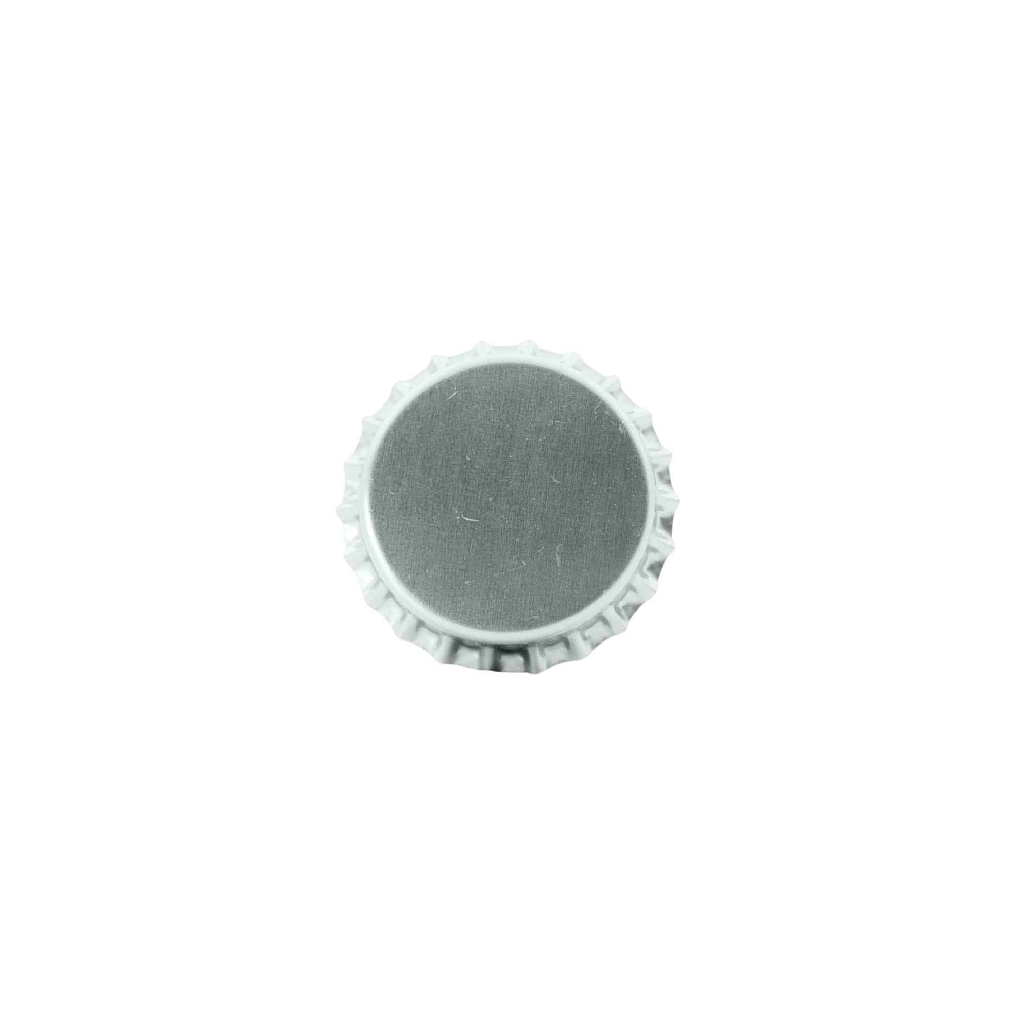 Kapsel 29 mm, metal, kolor srebrny