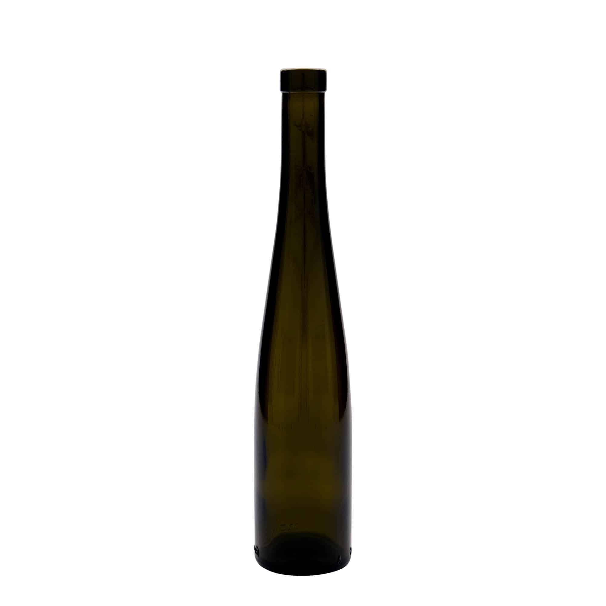 375 ml butelka szklana 'Weinschlegel', kolor zielony antyczny, zamknięcie: korek