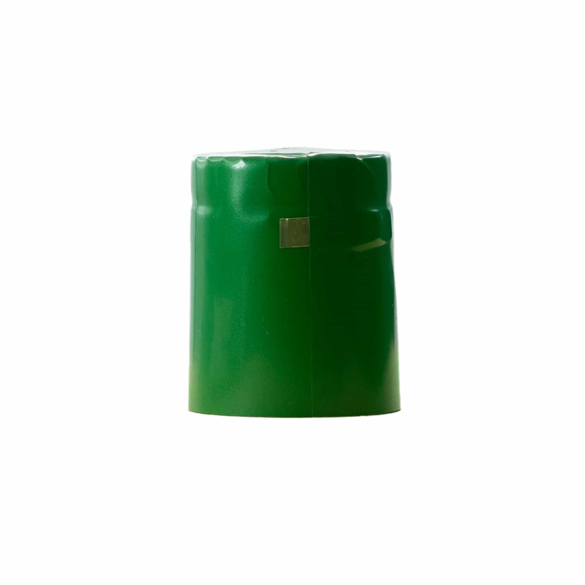 Kapturek termokurczliwy 32x41, tworzywo sztuczne PVC, kolor zielony