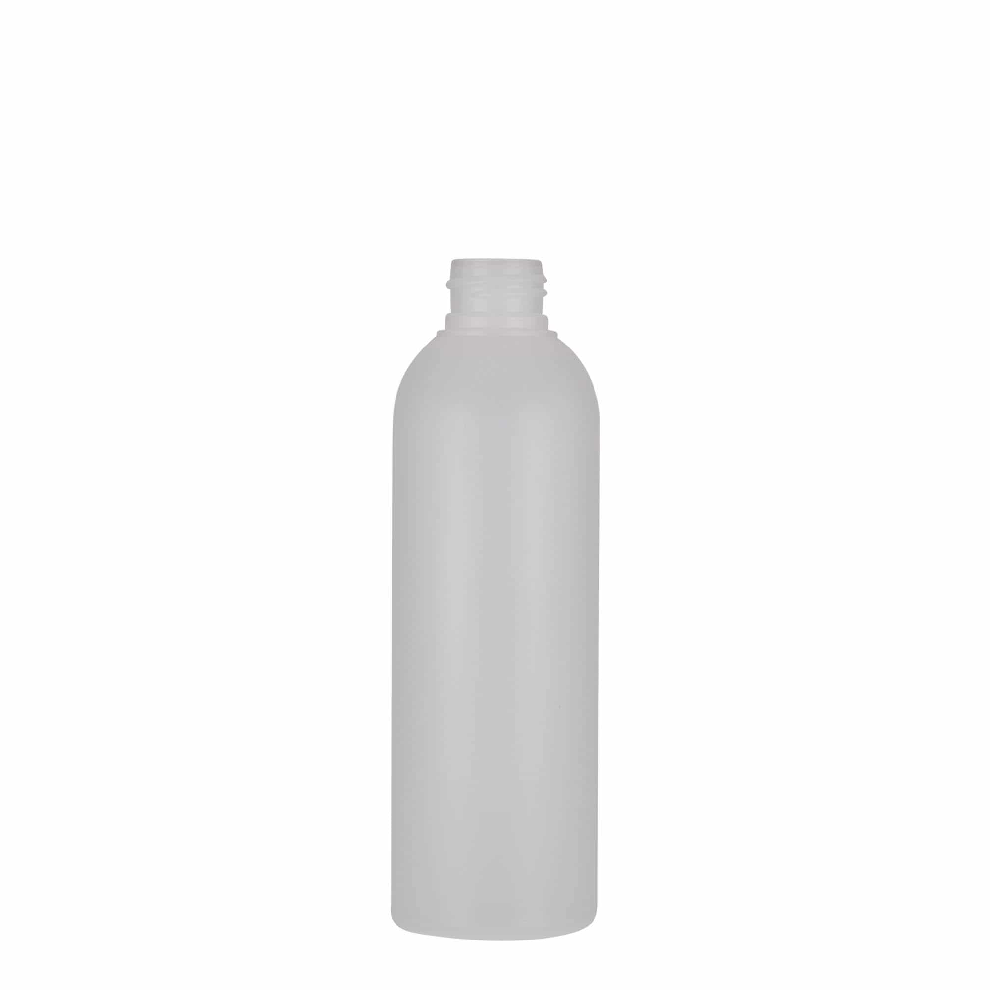 200 ml butelka z tworzywa sztucznego 'Tuffy', HDPE, kolor naturalny, zamknięcie: GPI 24/410