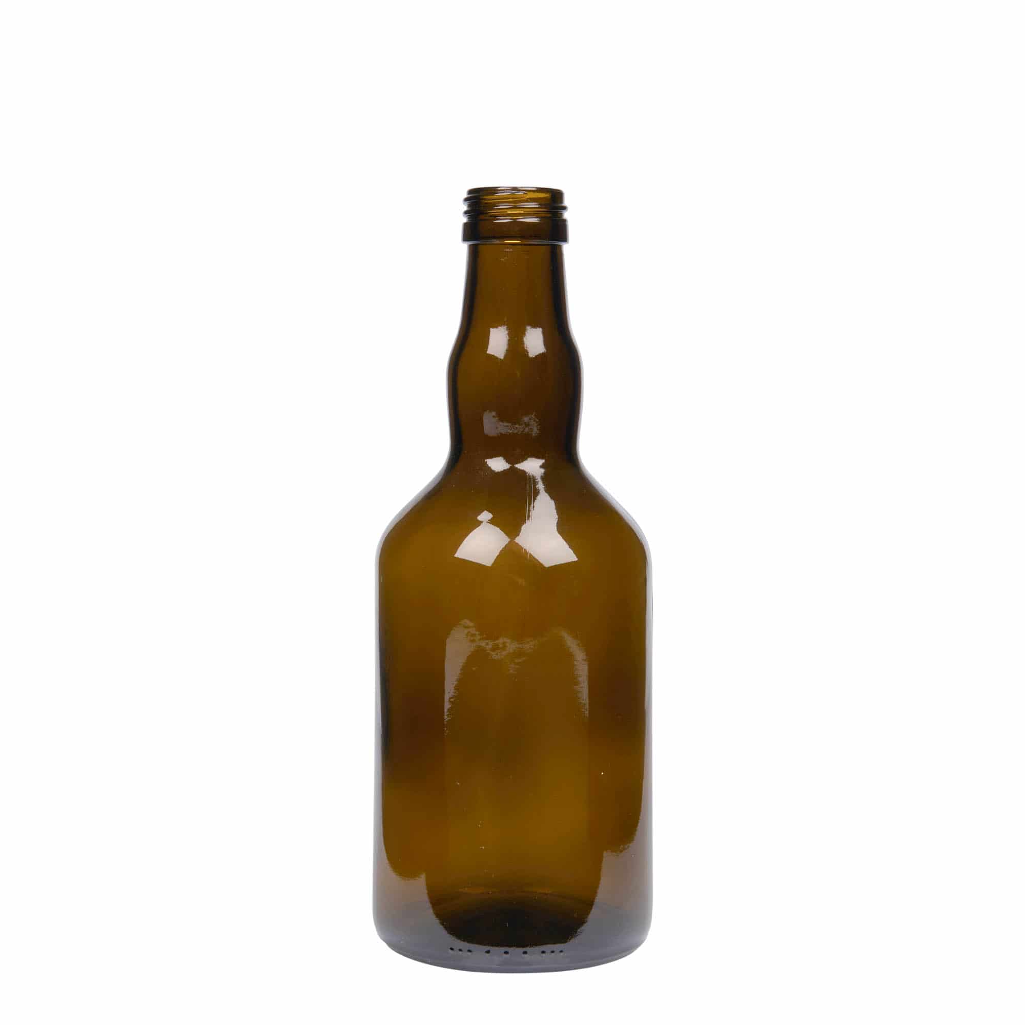 500 ml butelka szklana 'Olona', kolor zielony antyczny, zamknięcie: PP 31,5