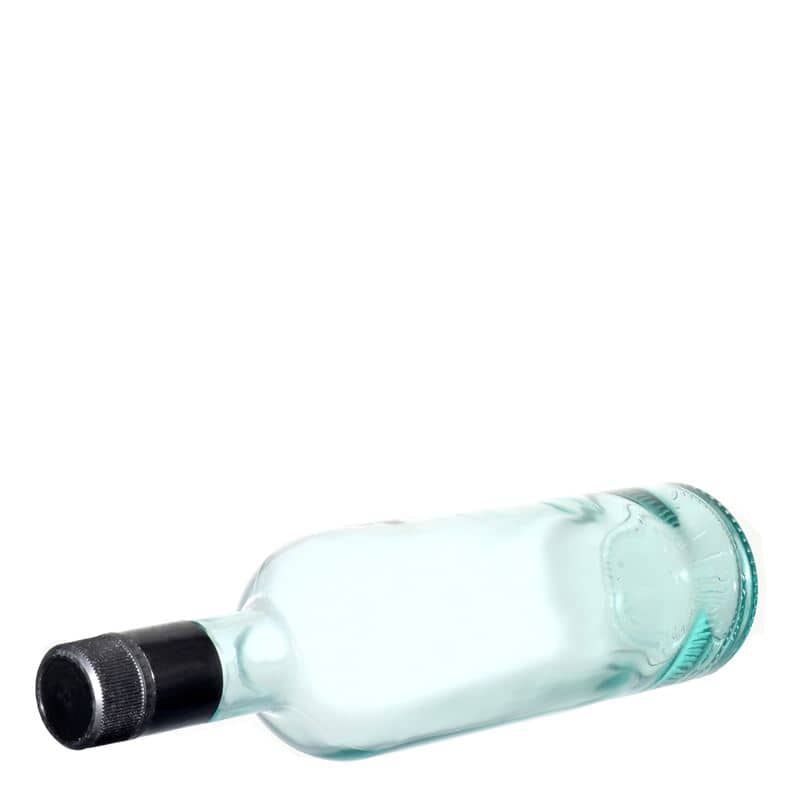 750 ml butelka na ocet/olej 'Willy New', szkło, kolor zielony jasny, zamknięcie: DOP