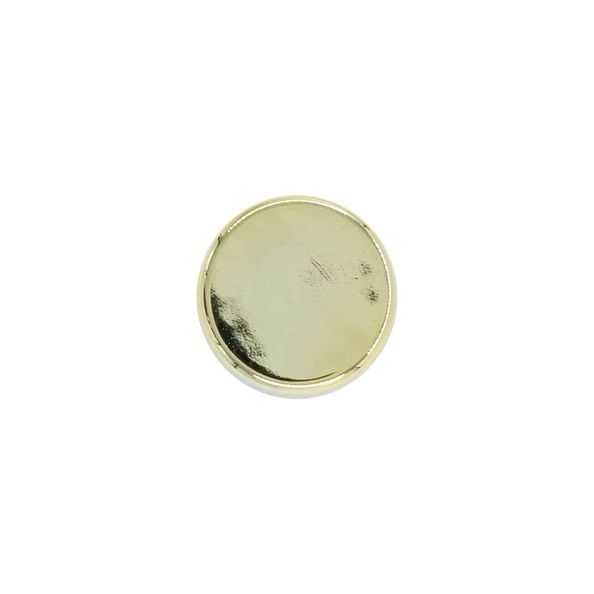 Korek z uchwytem 19 mm, tworzywo sztuczne, kolor złoty, do zamknięcia: korek