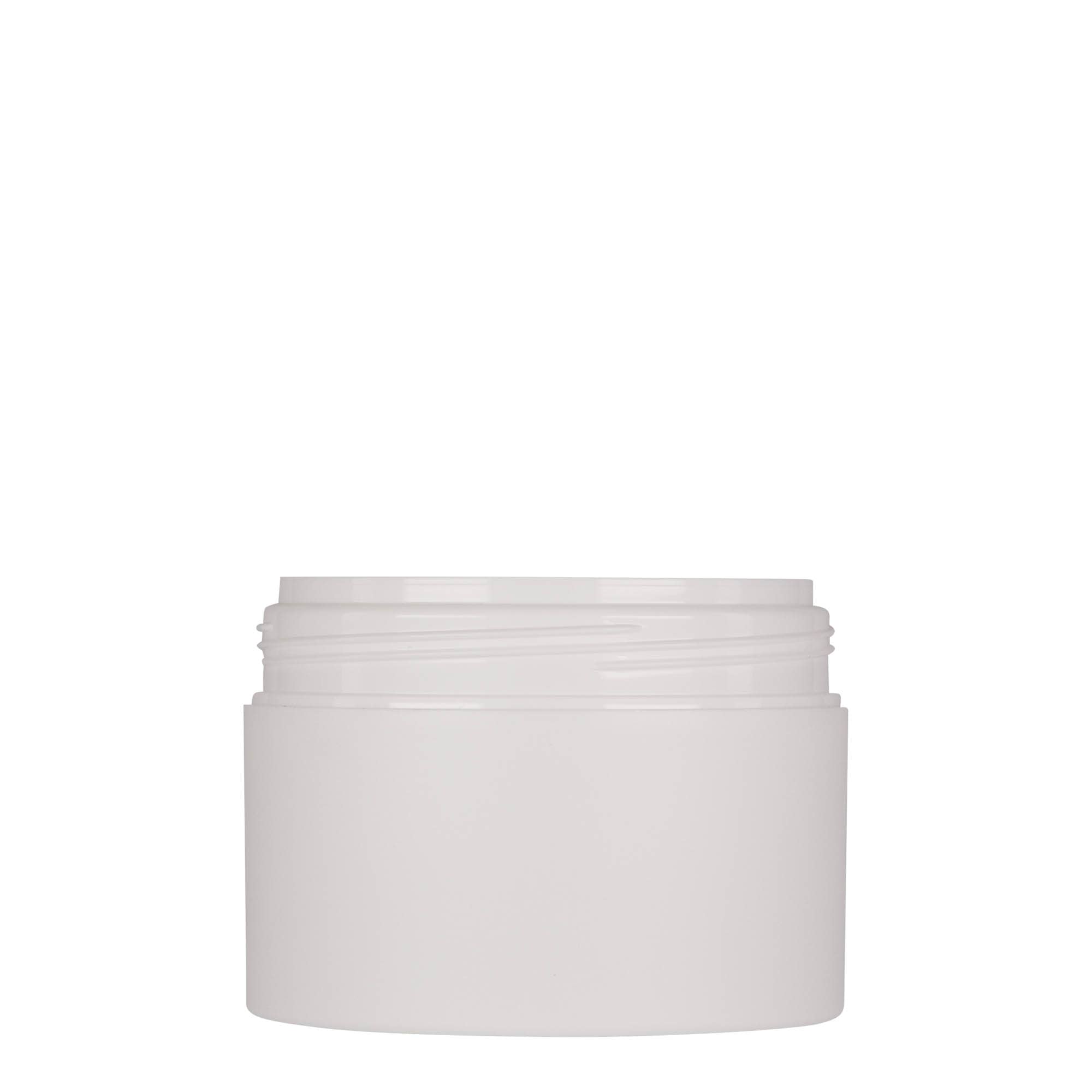 200 ml słoiczek z tworzywa sztucznego 'Antonella', PP, kolor biały, zamknięcie: zakrętka