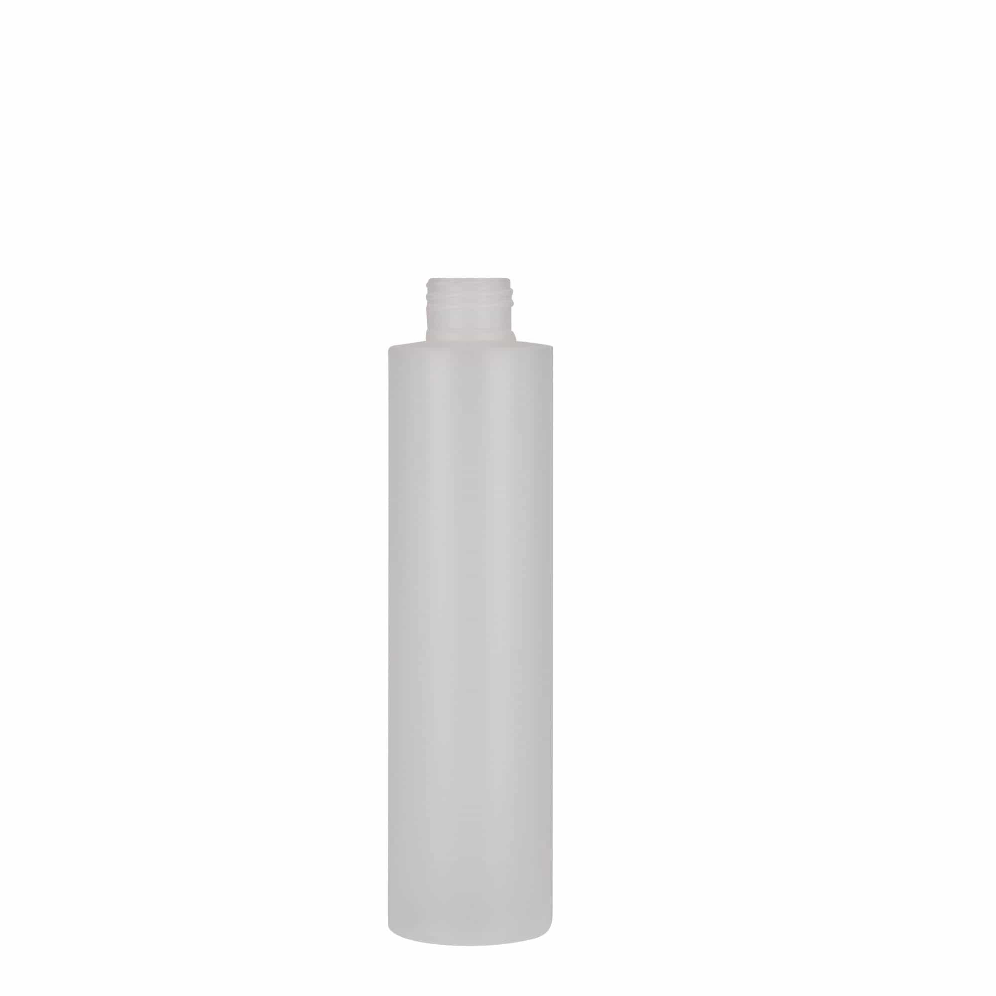 200 ml butelka z tworzywa sztucznego 'Pipe', HDPE, kolor naturalny, zamknięcie: GPI 24/410