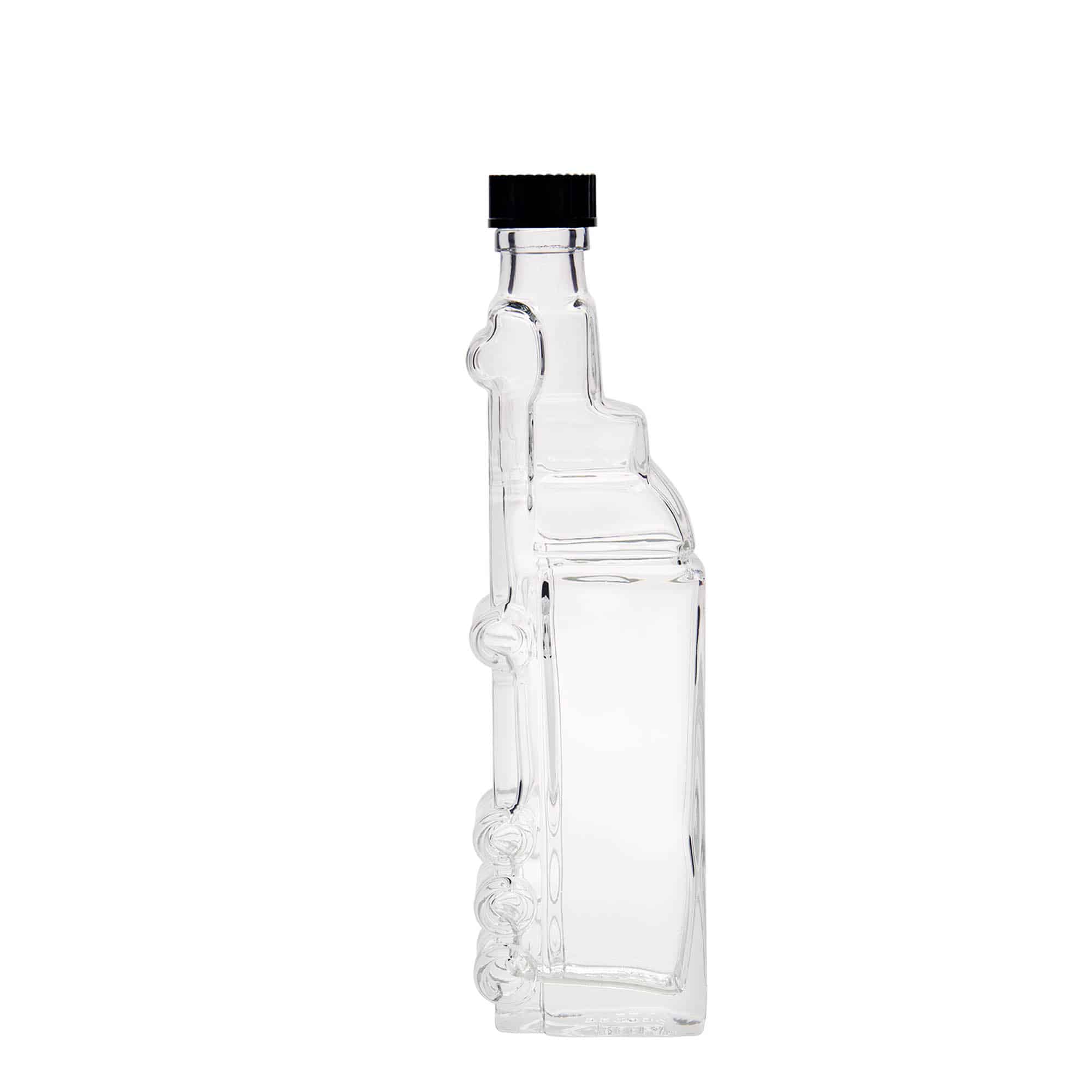 200 ml butelka szklana 'Ciężarówka', zamknięcie: PP 25