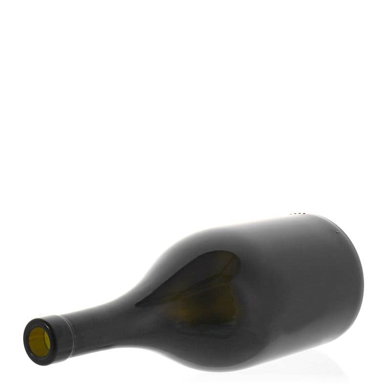 750 ml butelka na wino 'Exclusive', kolor zielony antyczny, zamknięcie: korek
