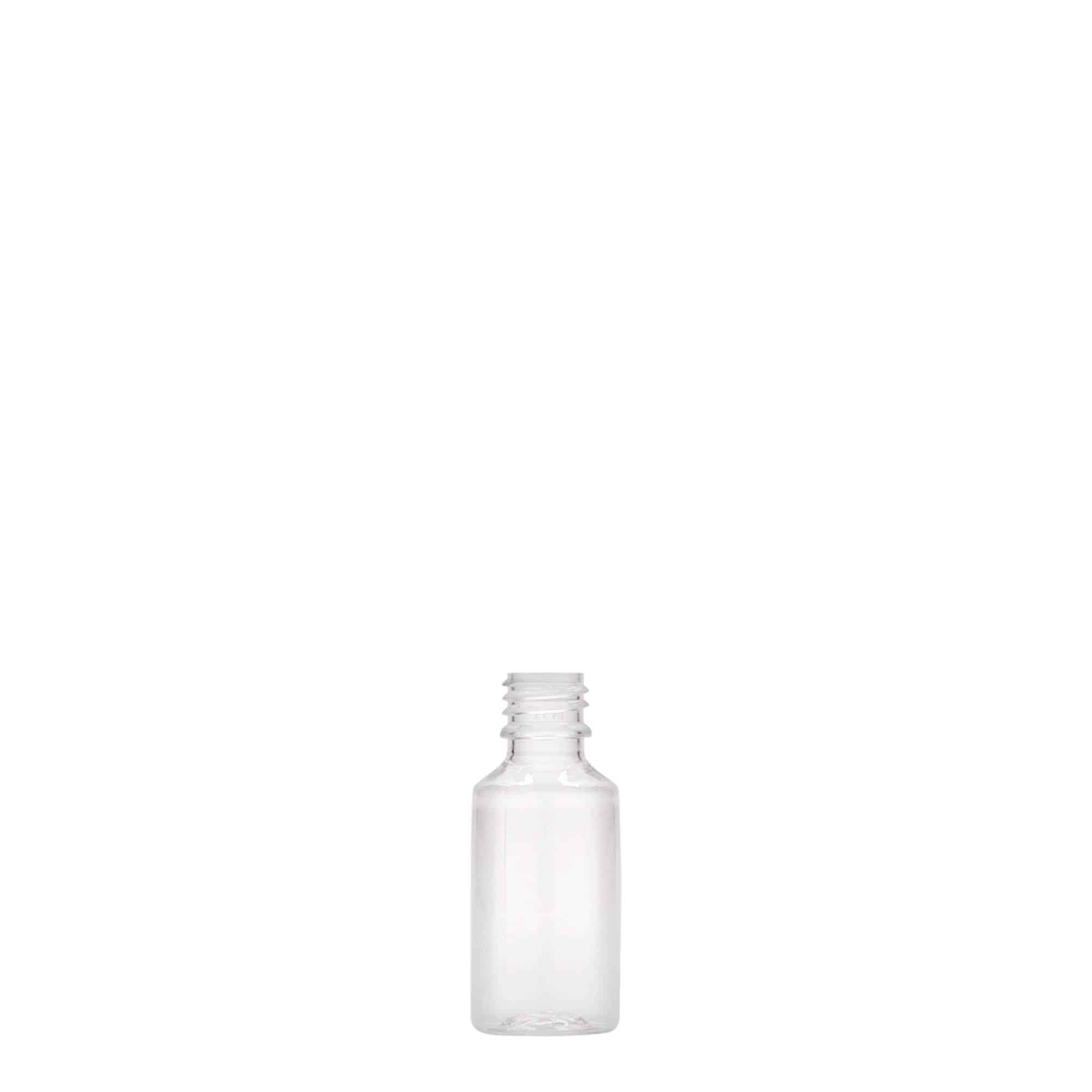 10 ml butelka PET 'E-Liquid' z zabezpieczeniem jakości i zabezpieczeniem przed dziećmi, zamknięcie: zakrętka
