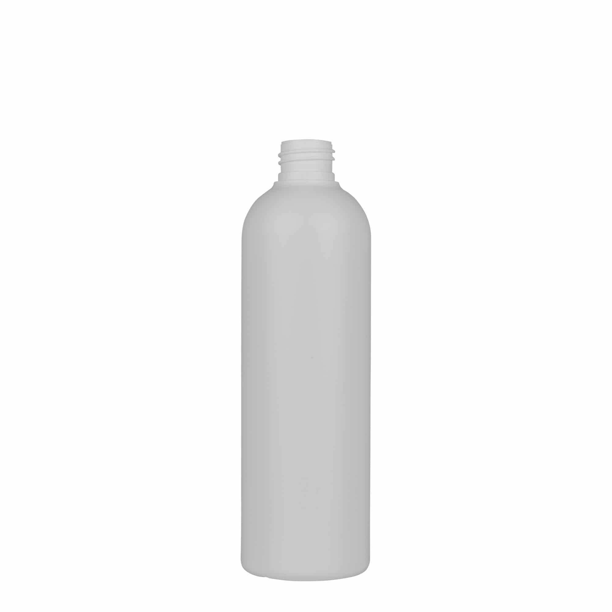 300 ml butelka z tworzywa sztucznego 'Tuffy', HDPE, kolor biały, zamknięcie: GPI 24/410