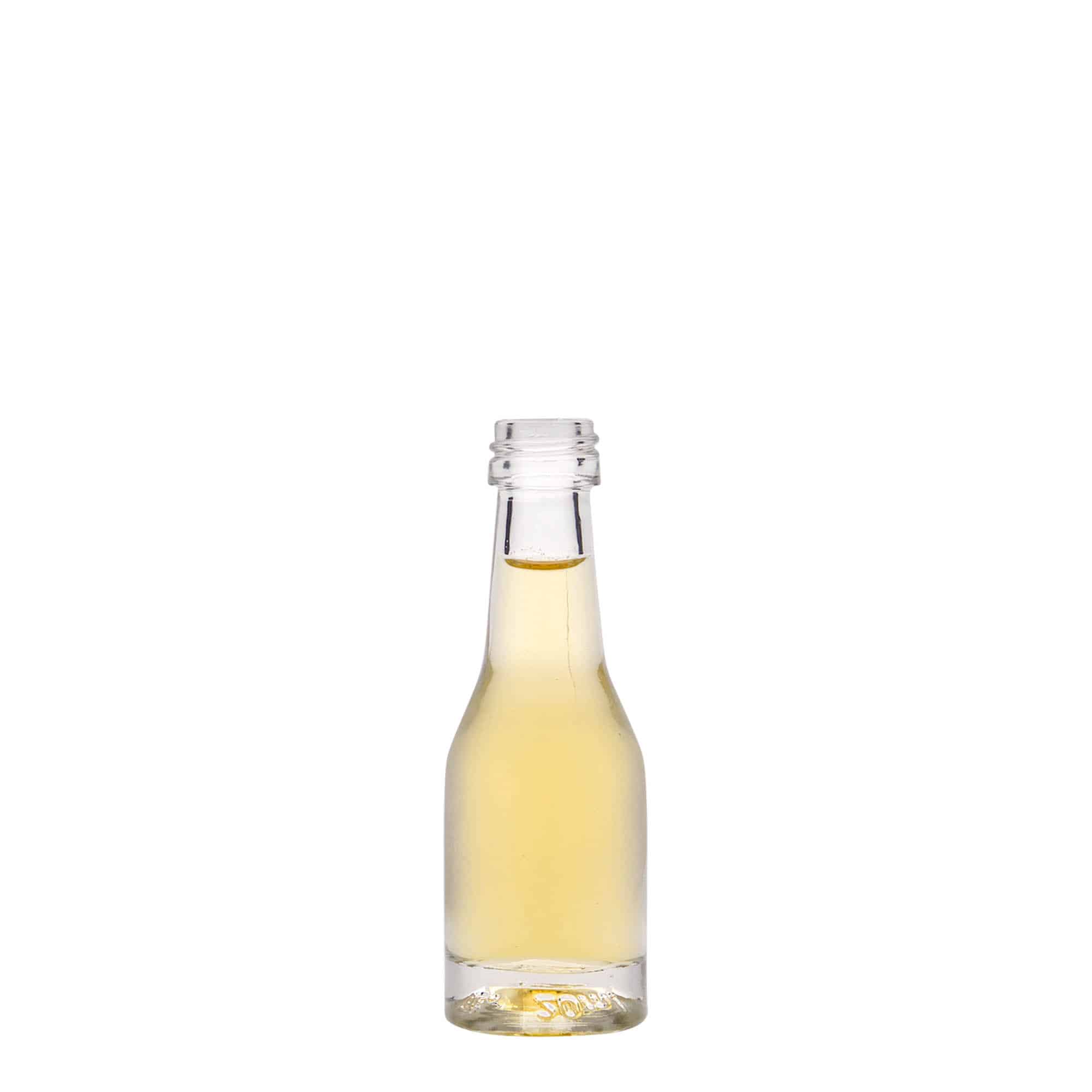 20 ml butelka szklana 'Weinschlegel', zamknięcie: PP 18