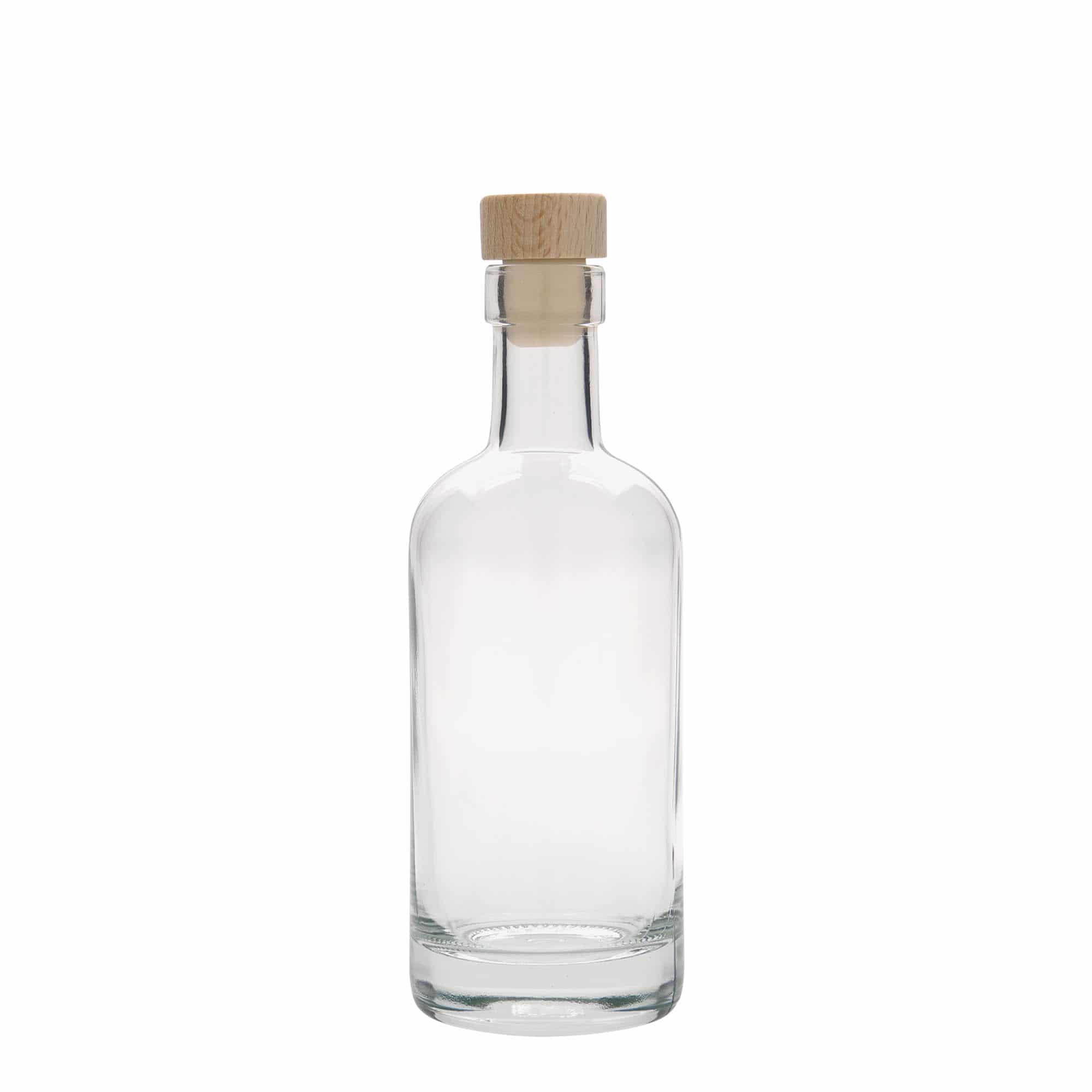 250 ml butelka szklana 'Linea Uno', zamknięcie: korek