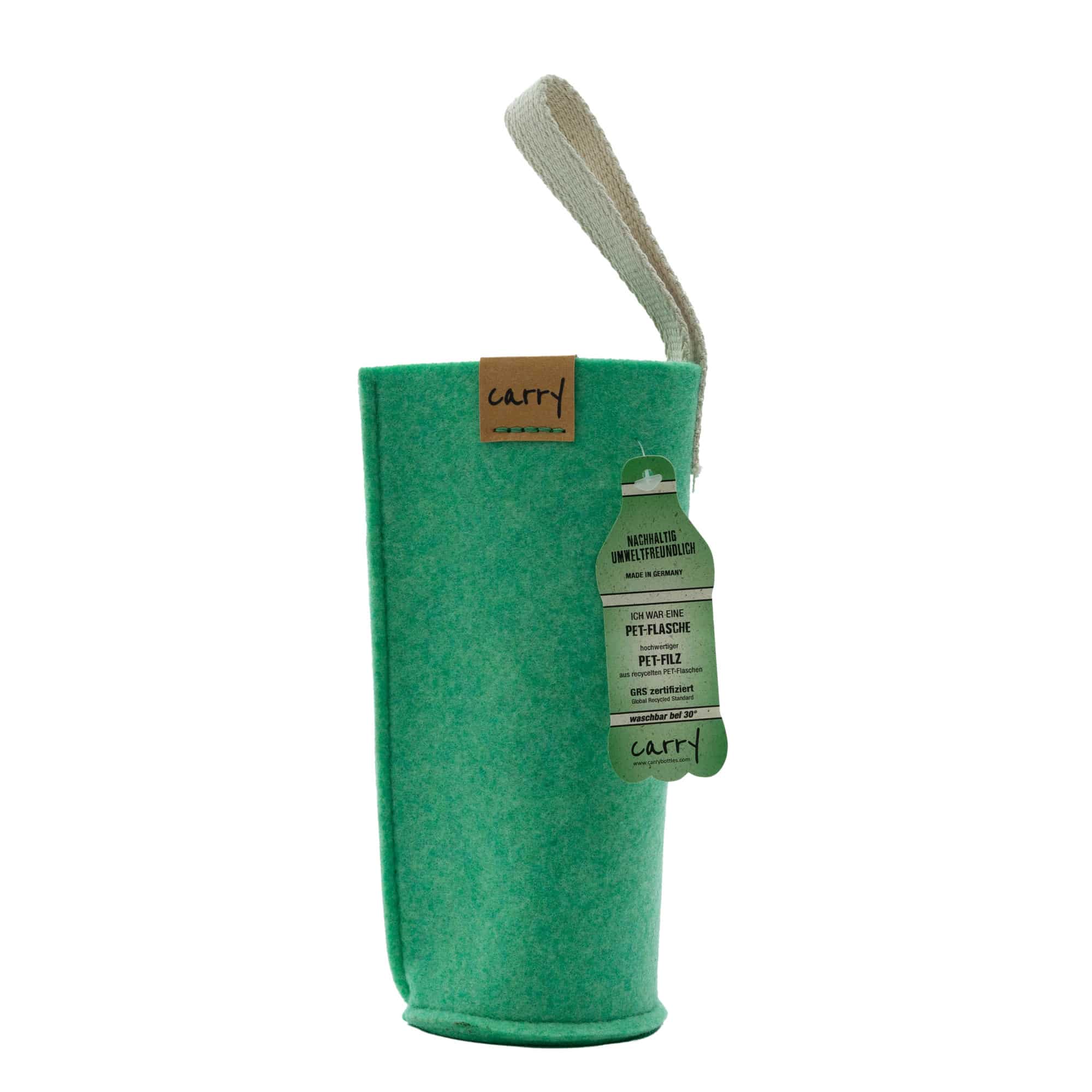 Etui CARRY Sleeve, materiał tekstylny, kolor zielony miętowy