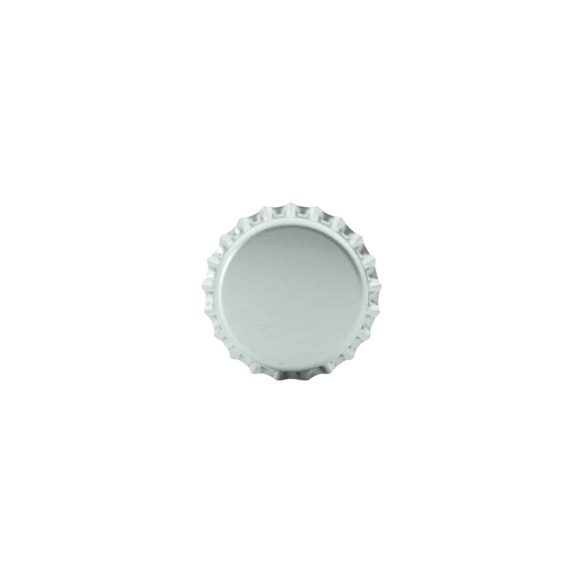 Kapsel 26 mm, metal, kolor srebrny