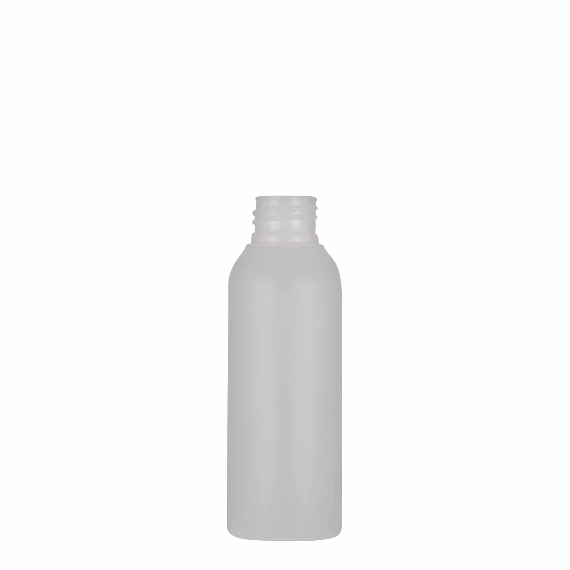 100 ml butelka z tworzywa sztucznego 'Tuffy', HDPE, kolor naturalny, zamknięcie: GPI 24/410