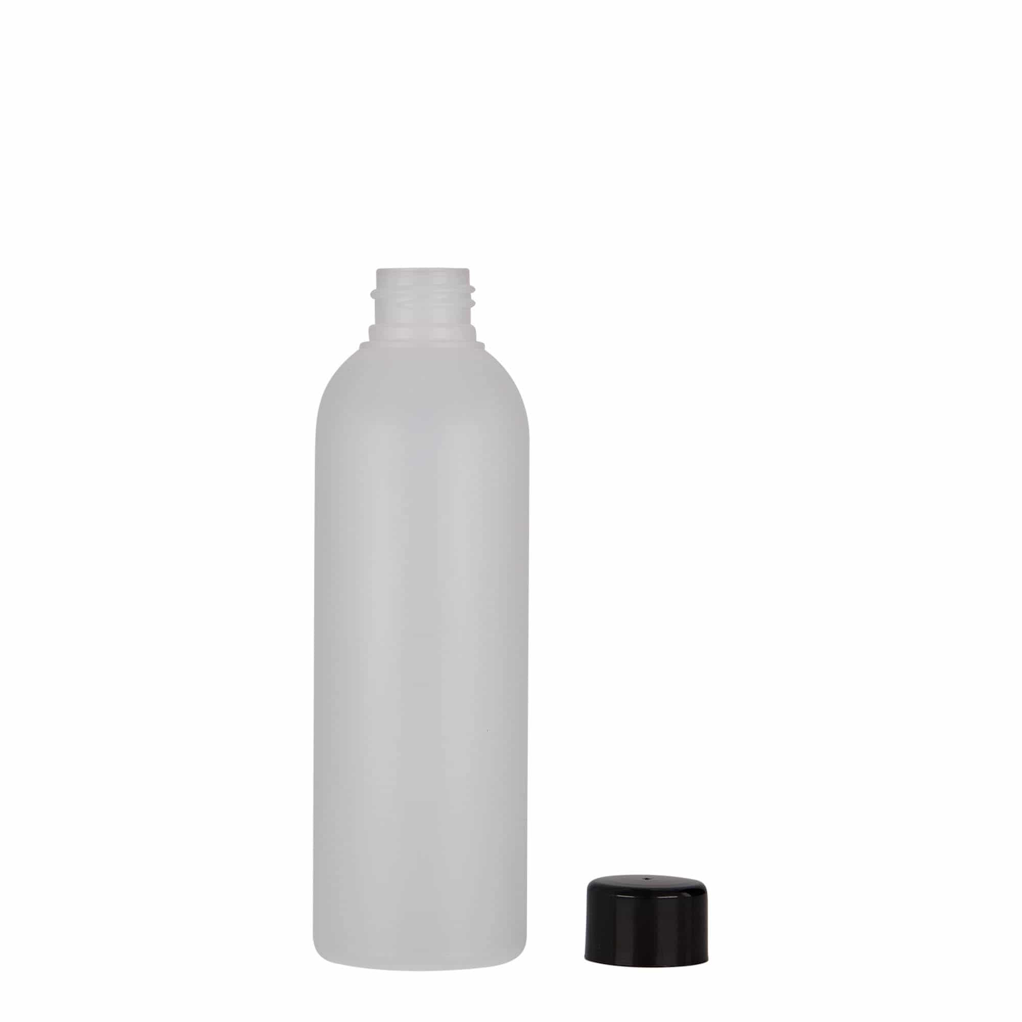 200 ml butelka z tworzywa sztucznego 'Tuffy', HDPE, kolor naturalny, zamknięcie: GPI 24/410