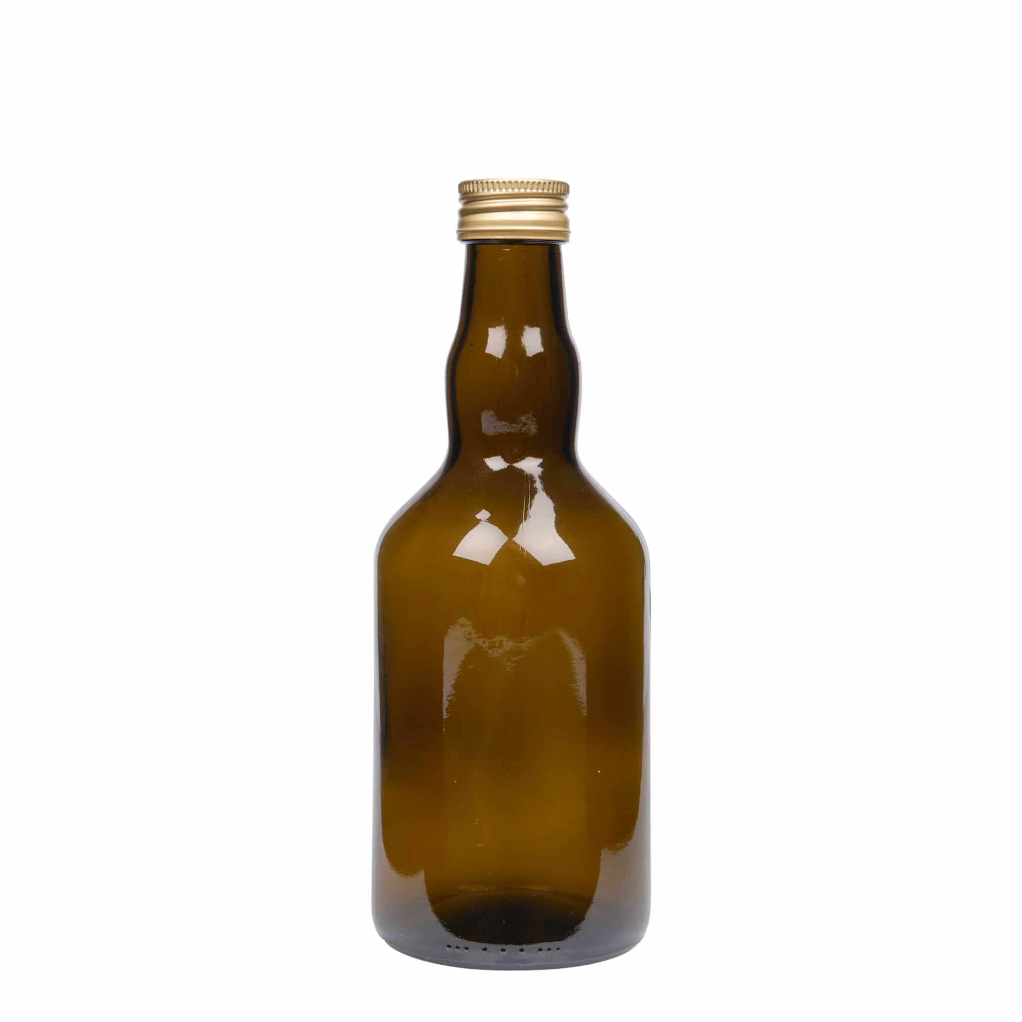 500 ml butelka szklana 'Olona', kolor zielony antyczny, zamknięcie: PP 31,5