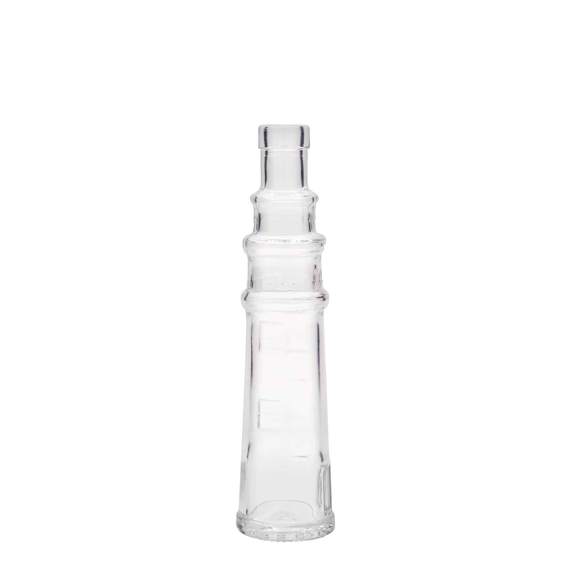 100 ml butelka szklana 'Latarnia morska', zamknięcie: korek