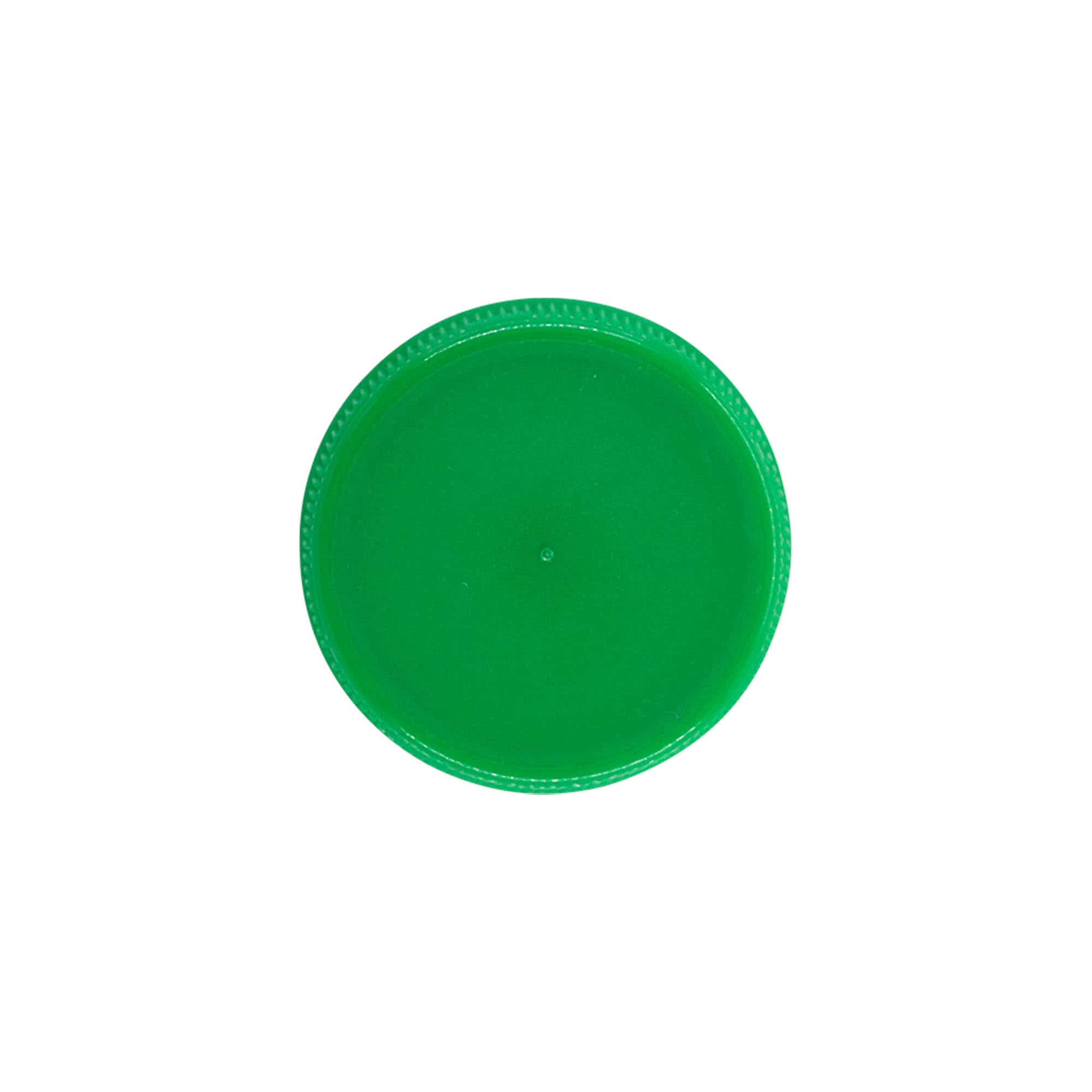 Zakrętka gwint dwustopniowy, tworzywo sztuczne PE, kolor zielony, do zamknięcia: PET 38 mm
