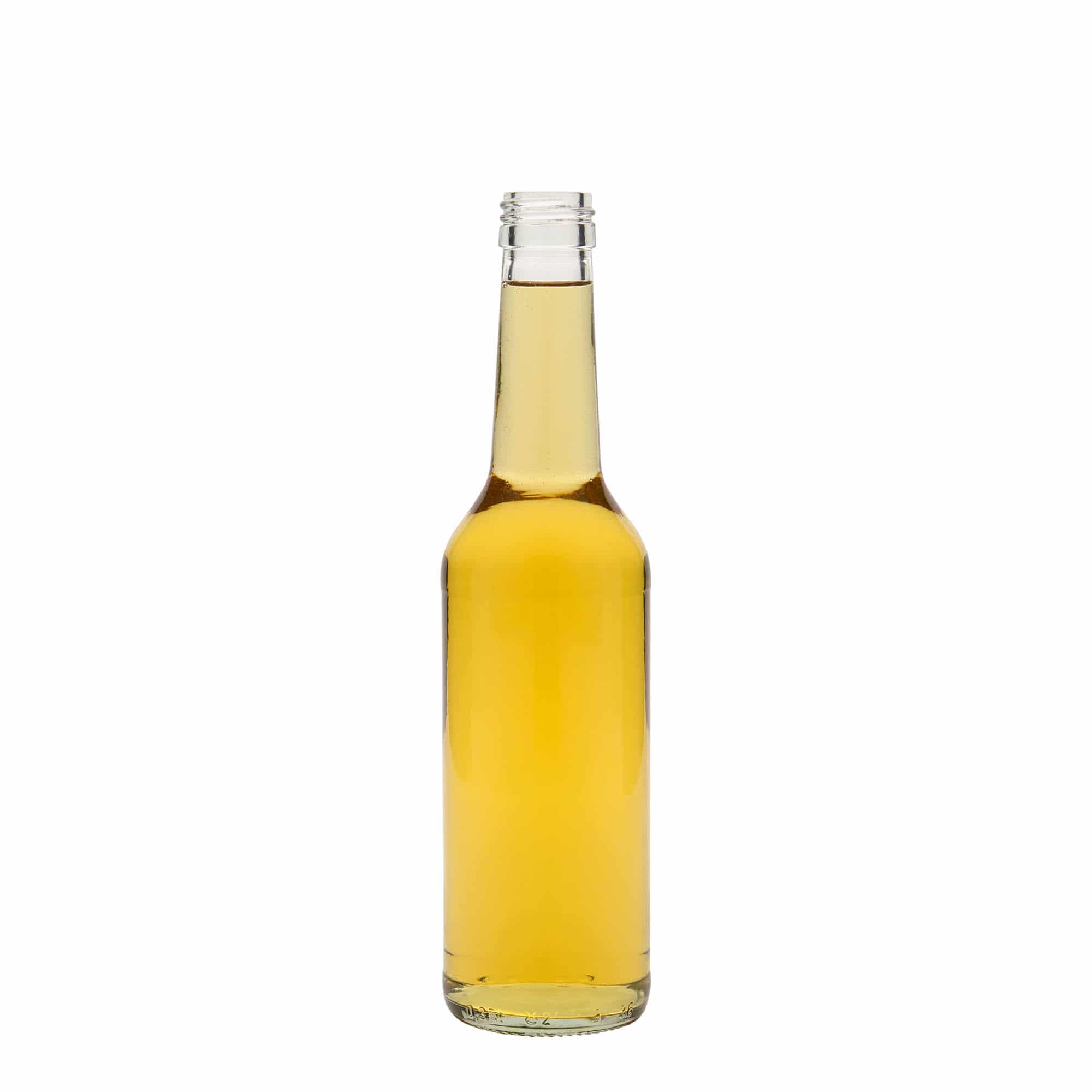 350 ml butelka szklana z prostą szyjką, zamknięcie: PP 28