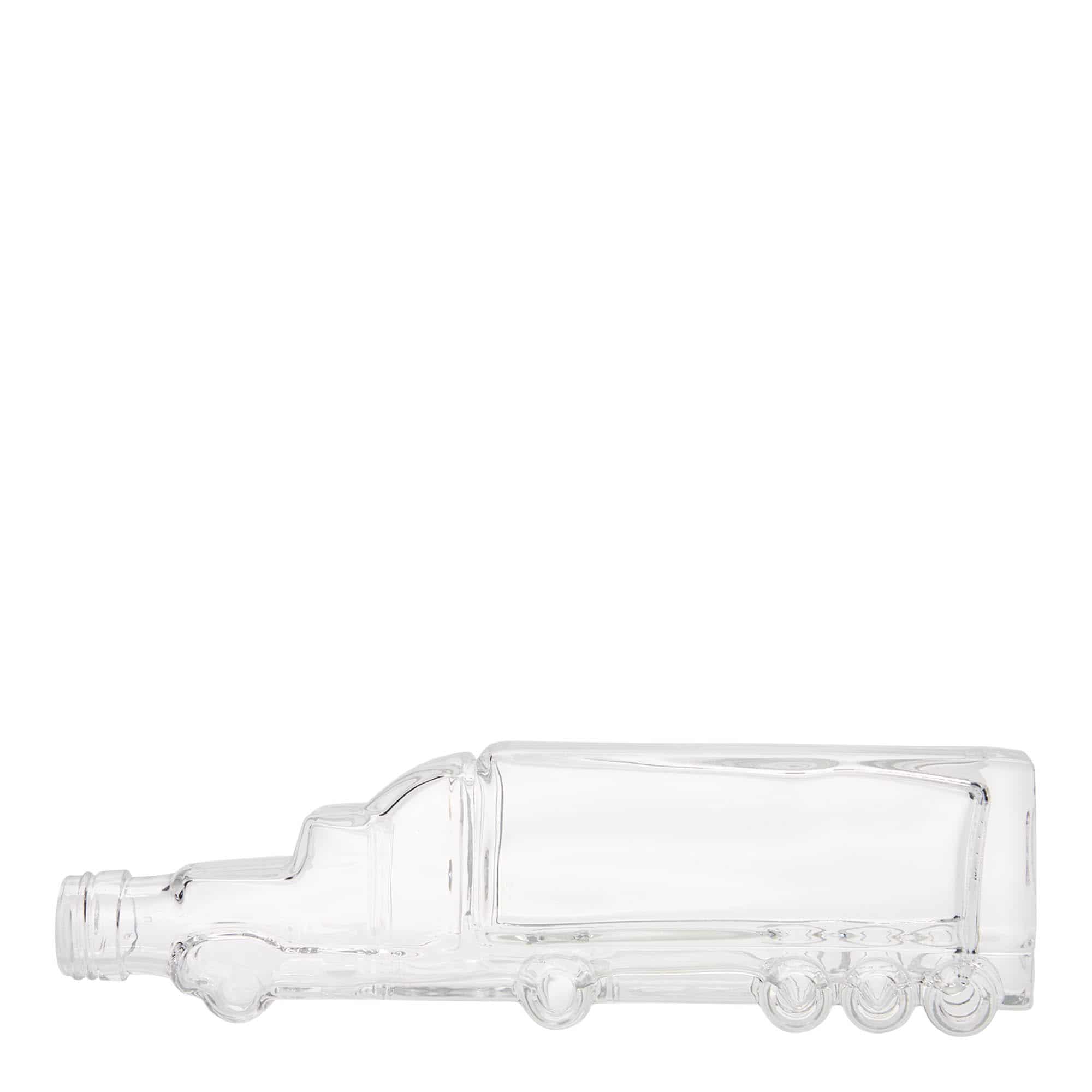 200 ml butelka szklana 'Ciężarówka', zamknięcie: PP 25
