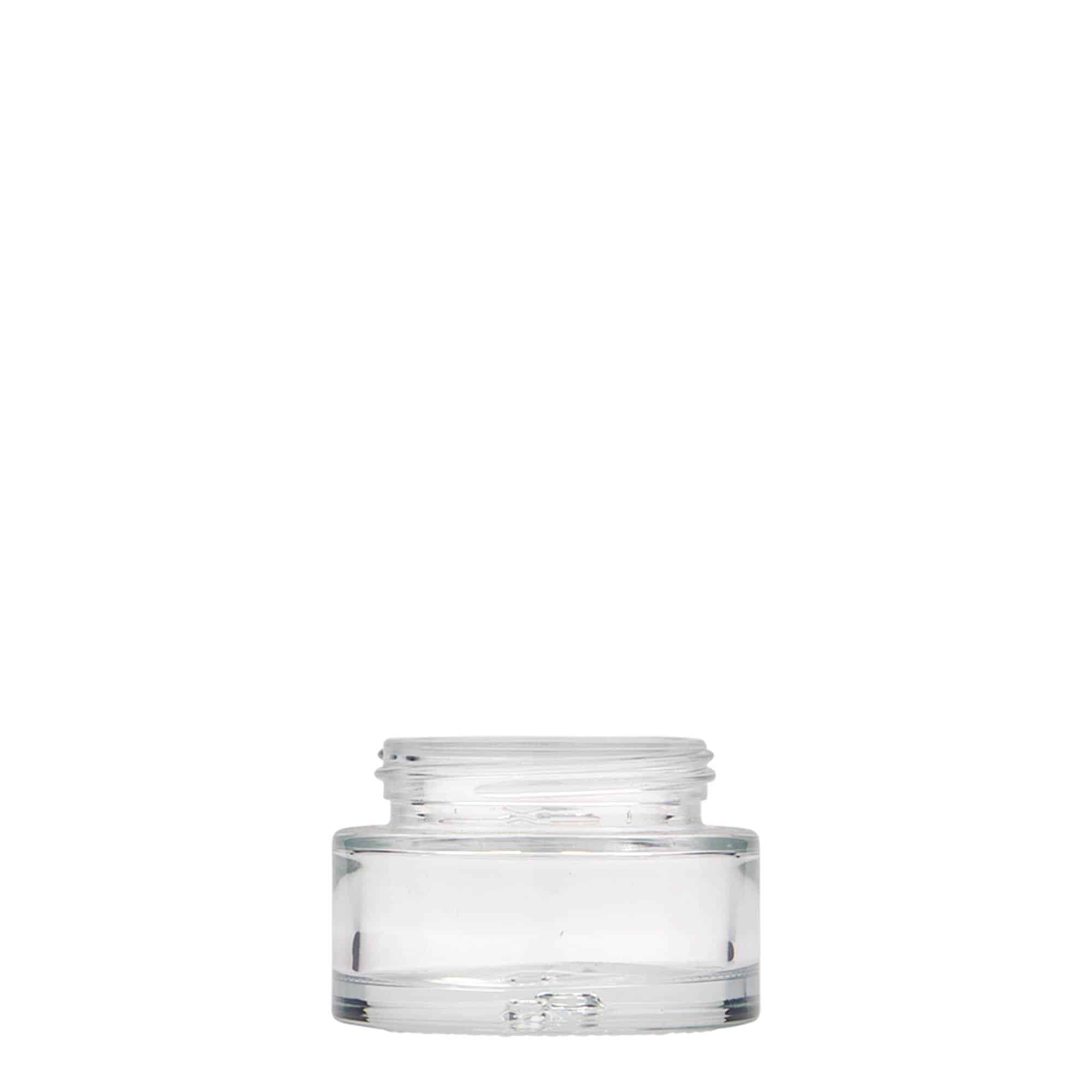 30 ml pojemnik na kosmetyki 'Clear Edition', szkło, zamknięcie: zakrętka