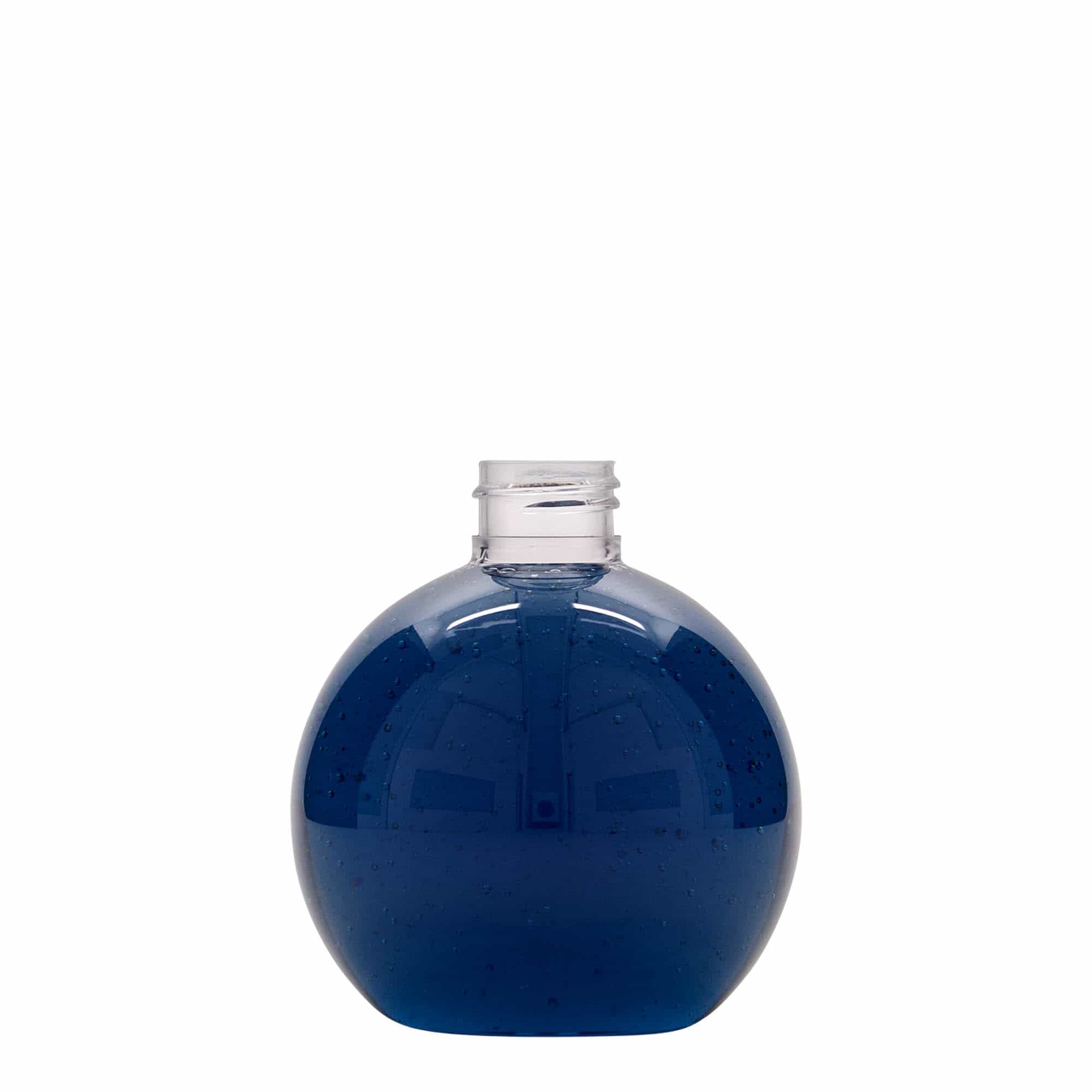 250 ml butelka PET 'Perry', okrągła, tworzywo sztuczne, zamknięcie: GPI 24/410