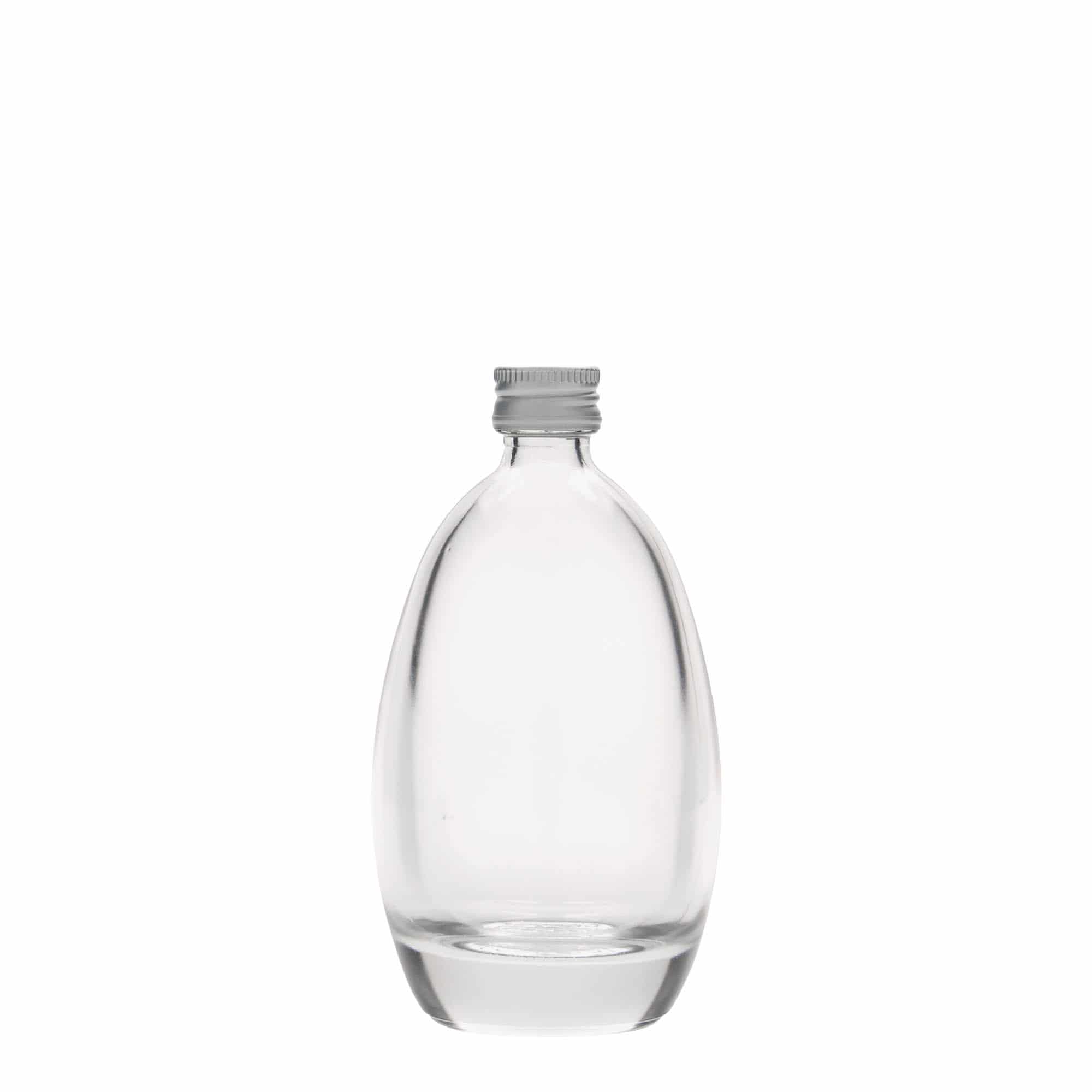 100 ml butelka szklana 'Jajko', zamknięcie: PP 18