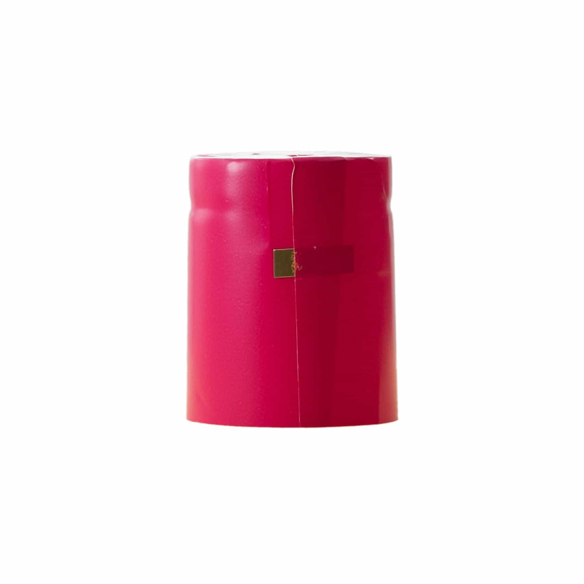 Kapturek termokurczliwy 32x41, tworzywo sztuczne PVC, kolor różowy