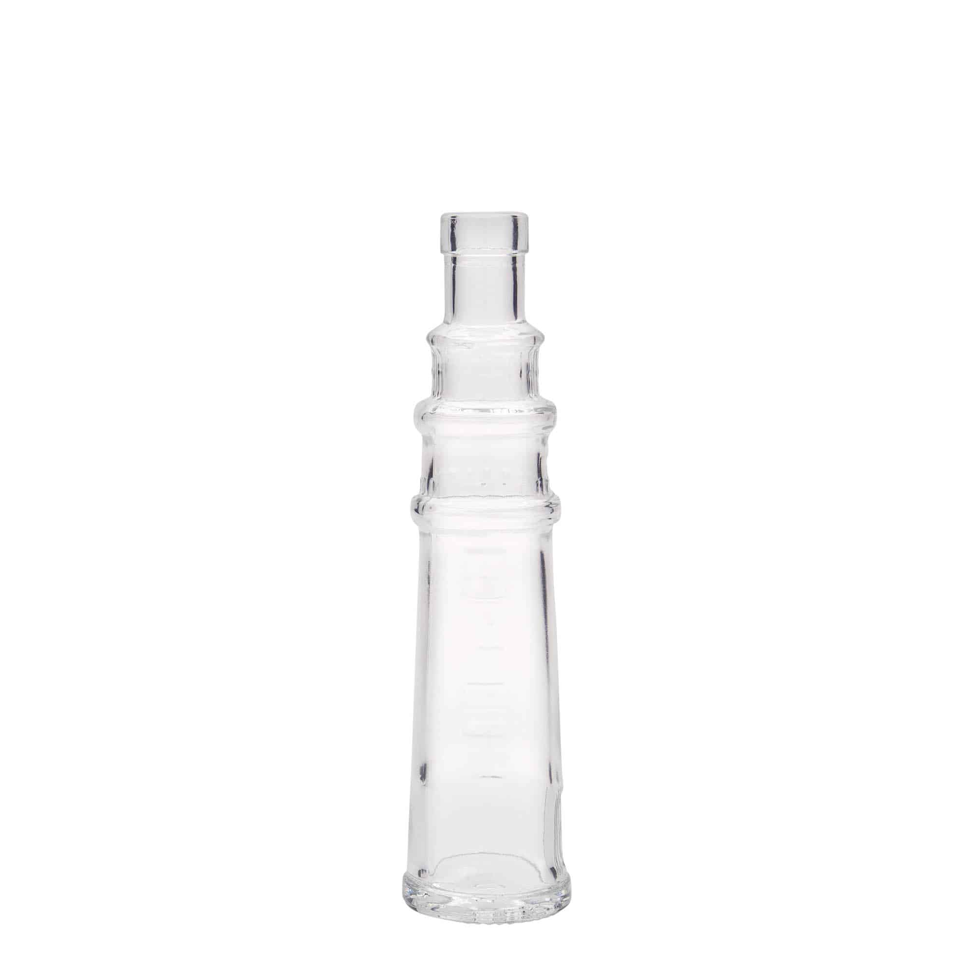 100 ml butelka szklana 'Latarnia morska', zamknięcie: korek
