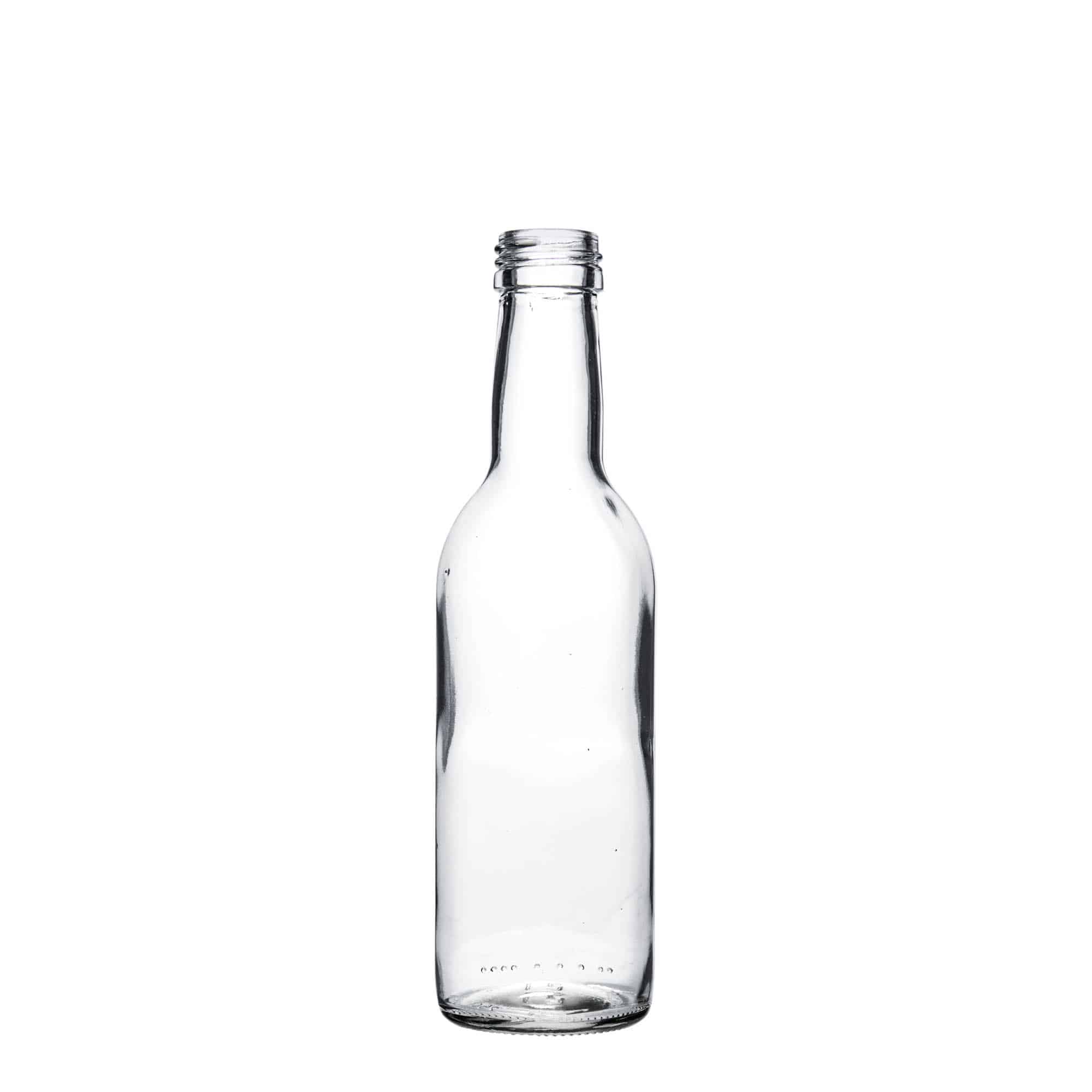 250 ml butelka szklana 'Bordeaux', zamknięcie: PP 28
